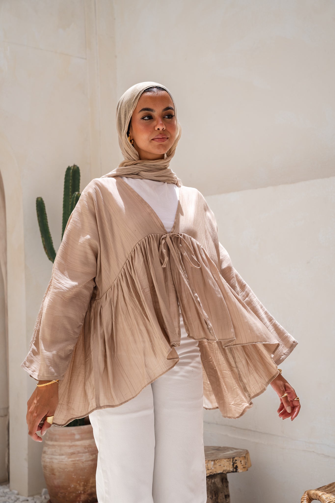 Day dreamer blouse in cafè