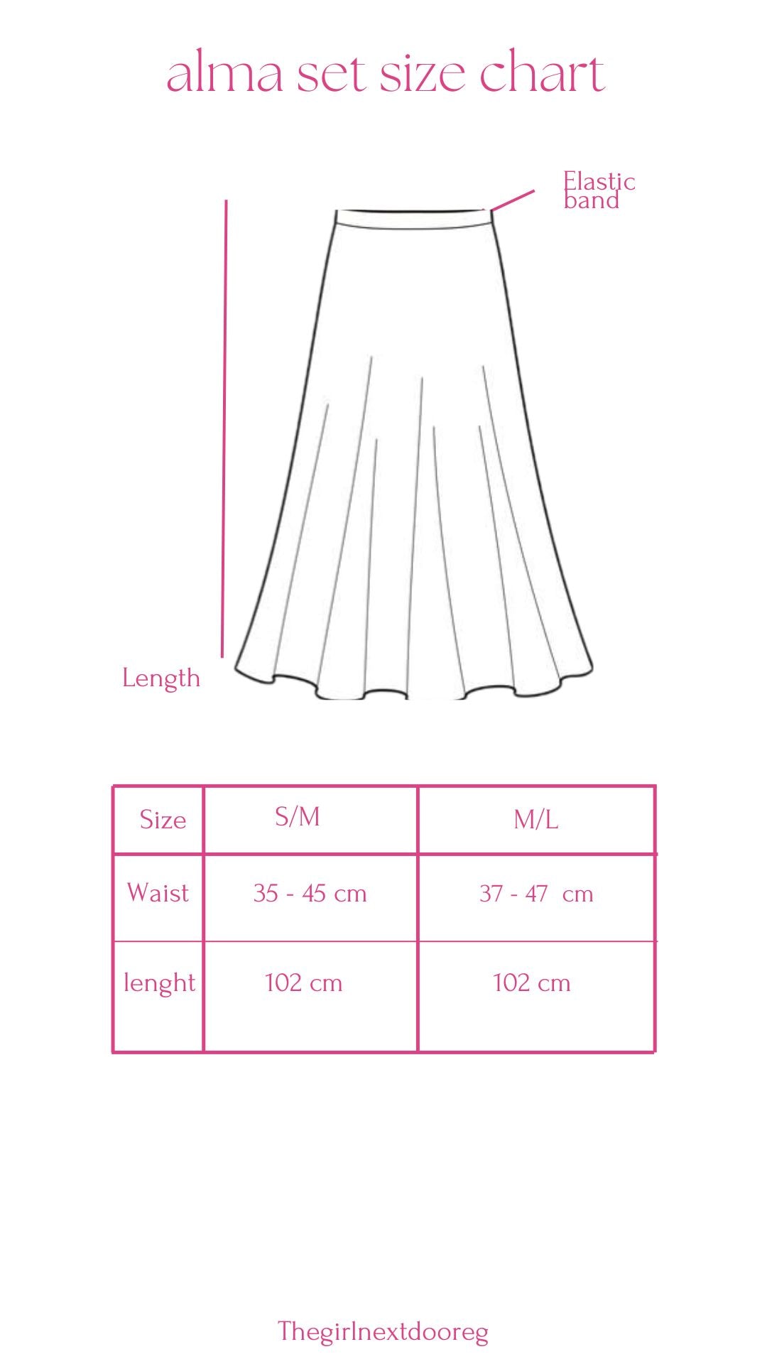 Alma Set in Powder Pink