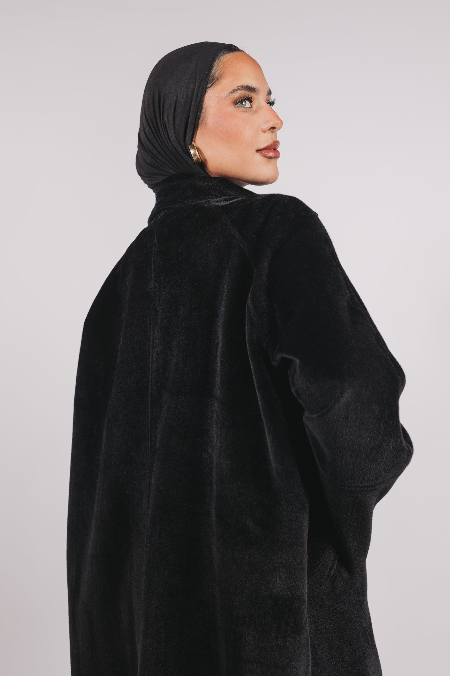 Self Made Coat in Black