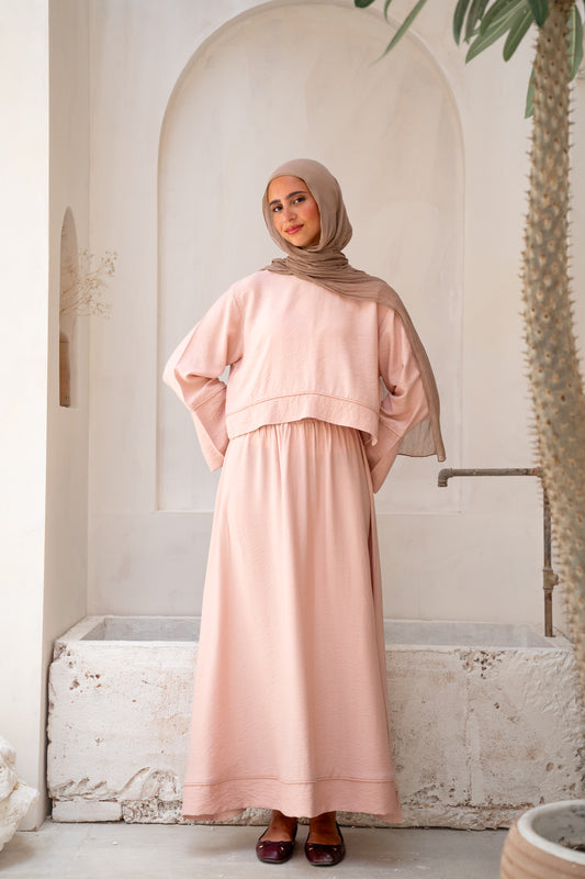 Alma Set in Powder Pink