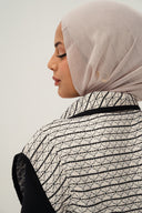 Rahil quilted vest - black
