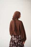 Lumi wool top - brown