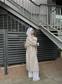 Madeline trench coat in beige