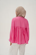 Day dreamer blouse -hot pink
