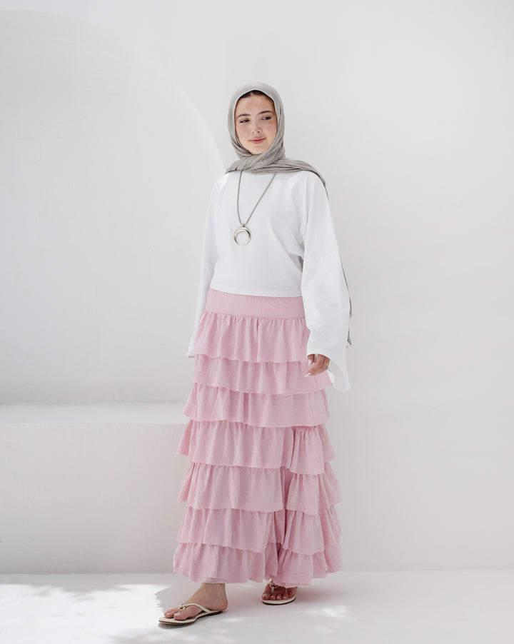 Cascade skirt - cashmere