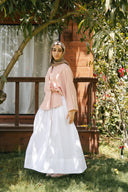 Lola popline skirt - white