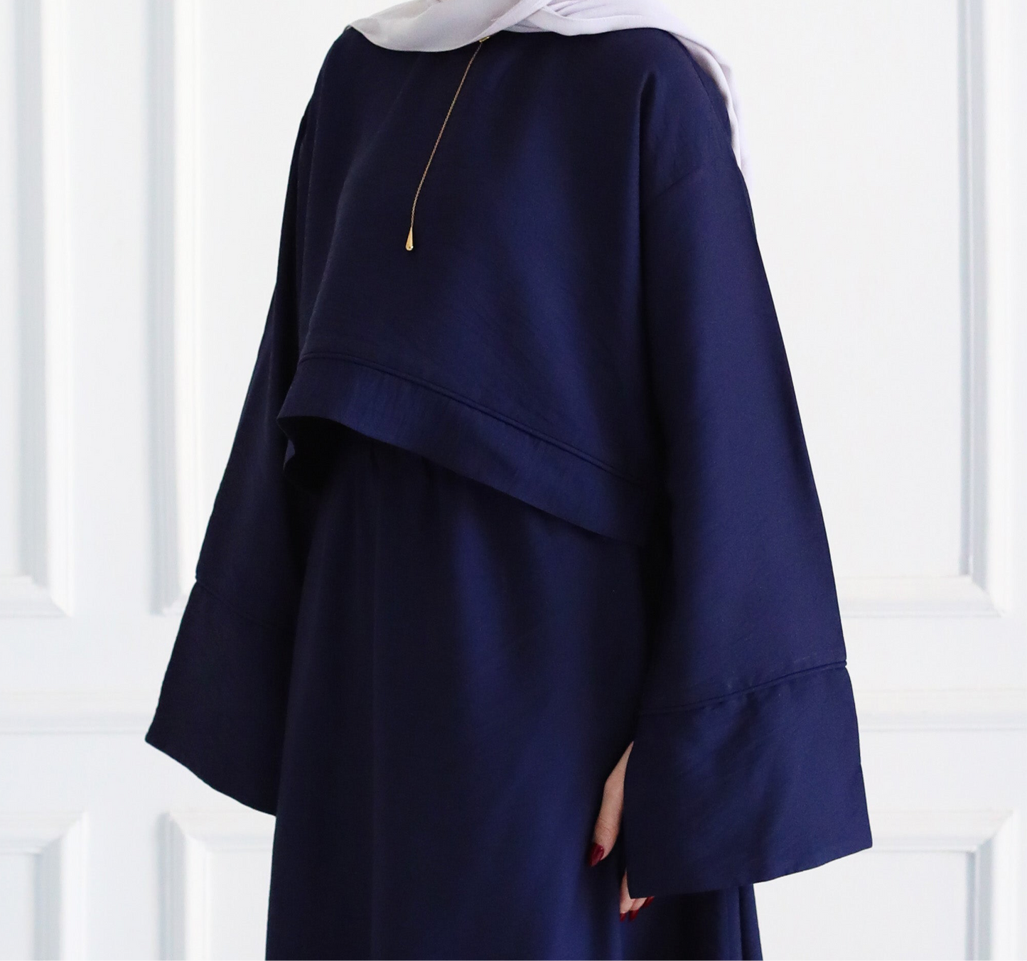 Alma Top in Navy