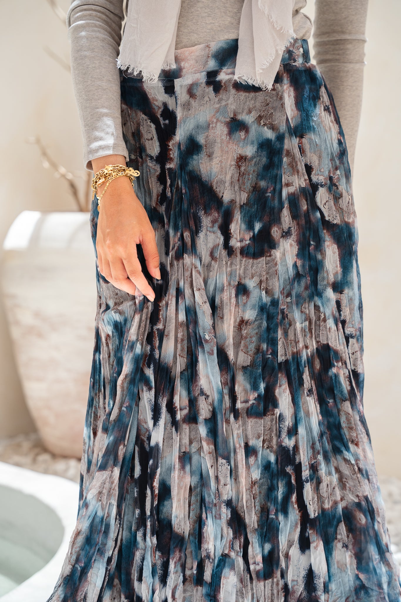 Sun-Kissed Skirt in Blue