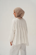 Day dreamer blouse in white