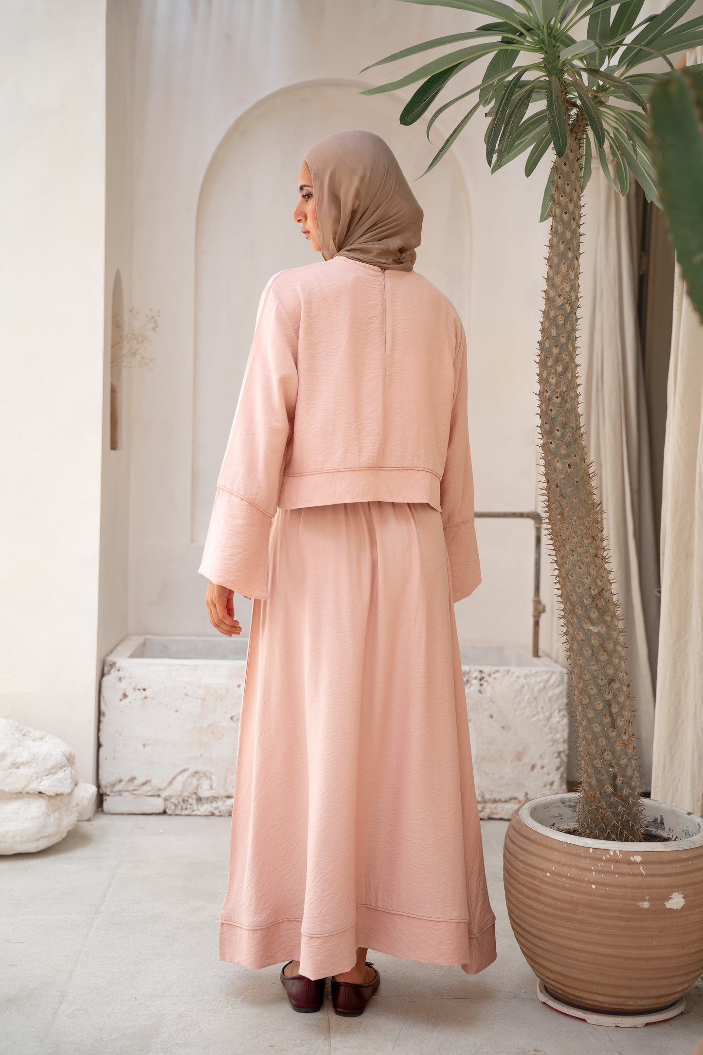 Alma Set in Powder Pink