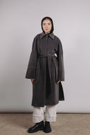 Self Made Coat in Grey