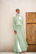Alma Set in Pastel Green
