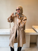 City Rush Coat in Beige