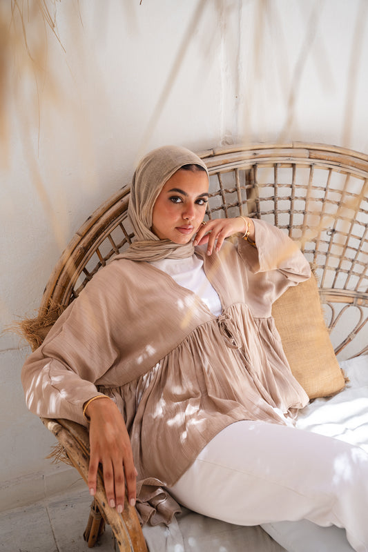 Day dreamer blouse in cafè