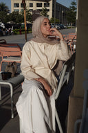 The daily striped shirt in yellow