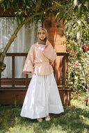 Lola popline skirt - white