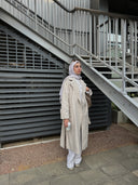 Madeline trench coat in beige