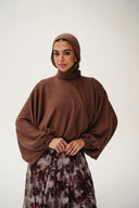 Lumi wool top - brown