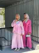 Day dreamer set in hot pink