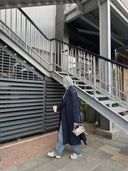 Madeline trench coat in navy