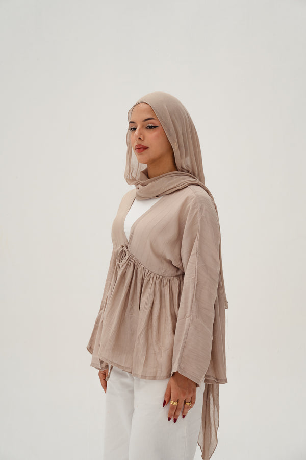 Day dreamer blouse - café