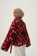 Talulah  Velvet kimono