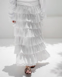 Cascade skirt - offwhite