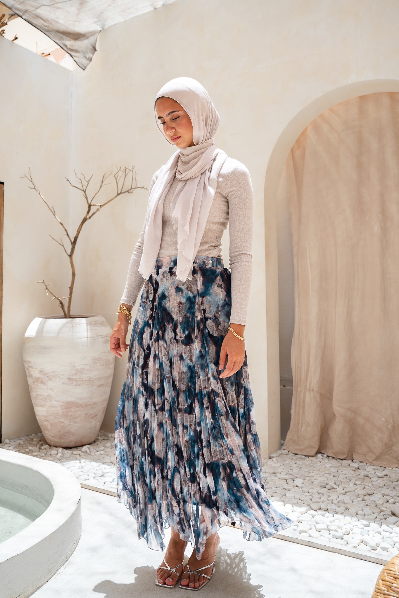 Sun-Kissed Skirt in Blue