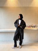 City Rush Coat in Black