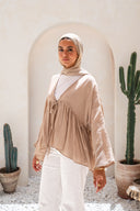 Day dreamer blouse in cafè