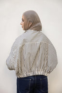 Stadium striped jacket