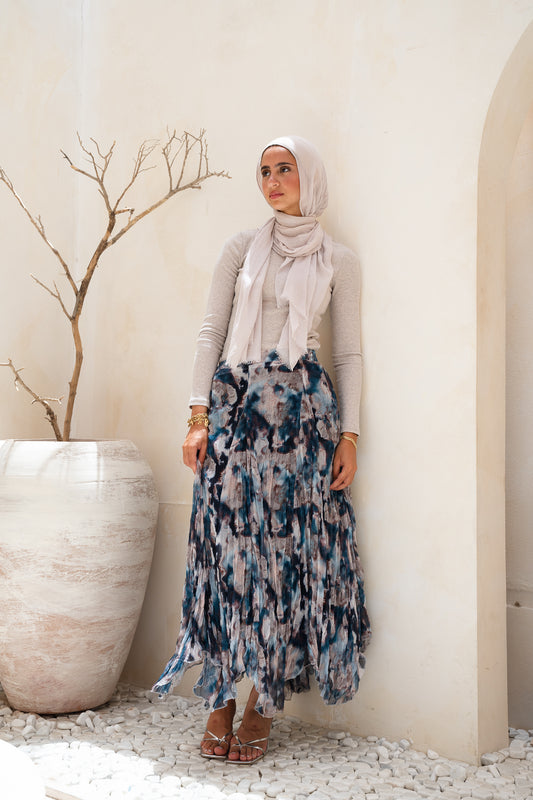 Sun-Kissed Skirt in Blue