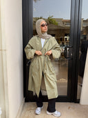 City Rush Coat in Khaki