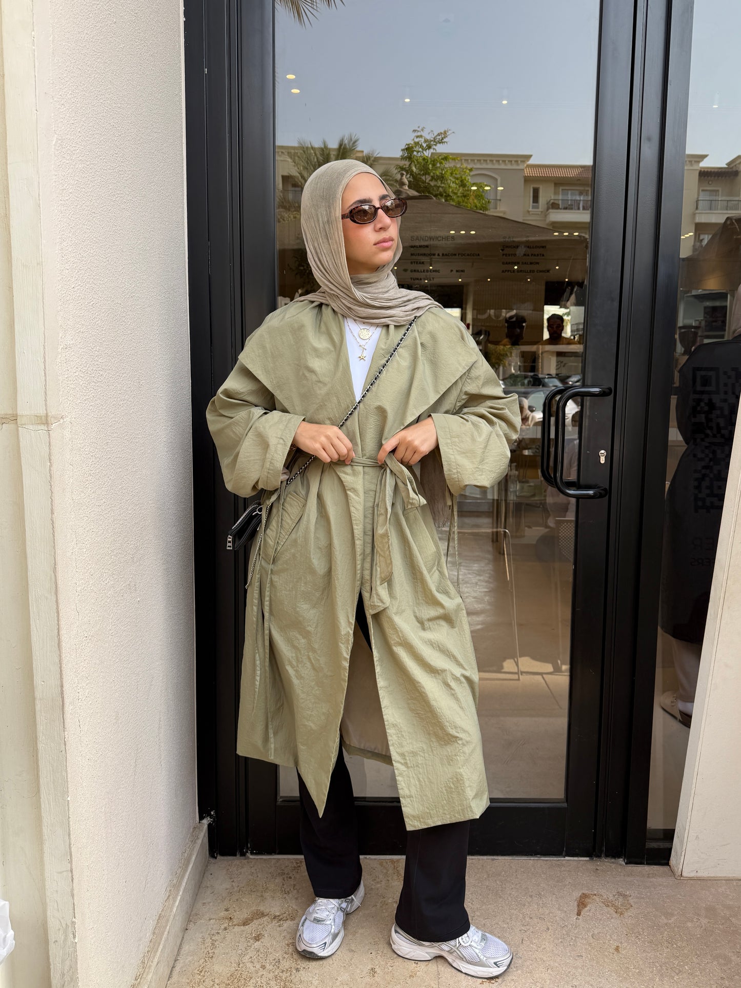 City Rush Coat in Khaki