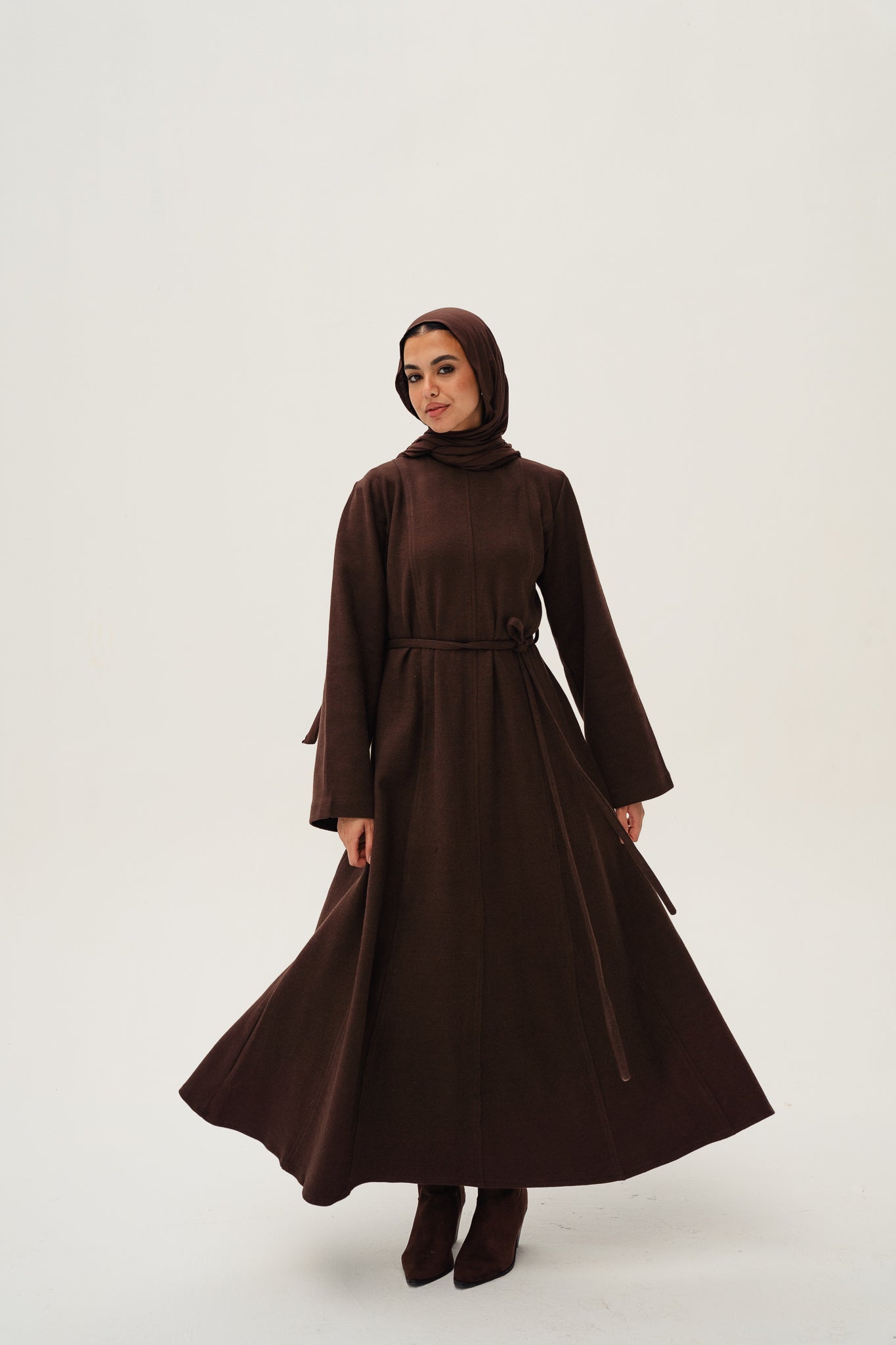 Dafa maxi dress - Brown – The Girl Next Door