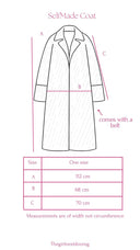 Self Made Coat in Black