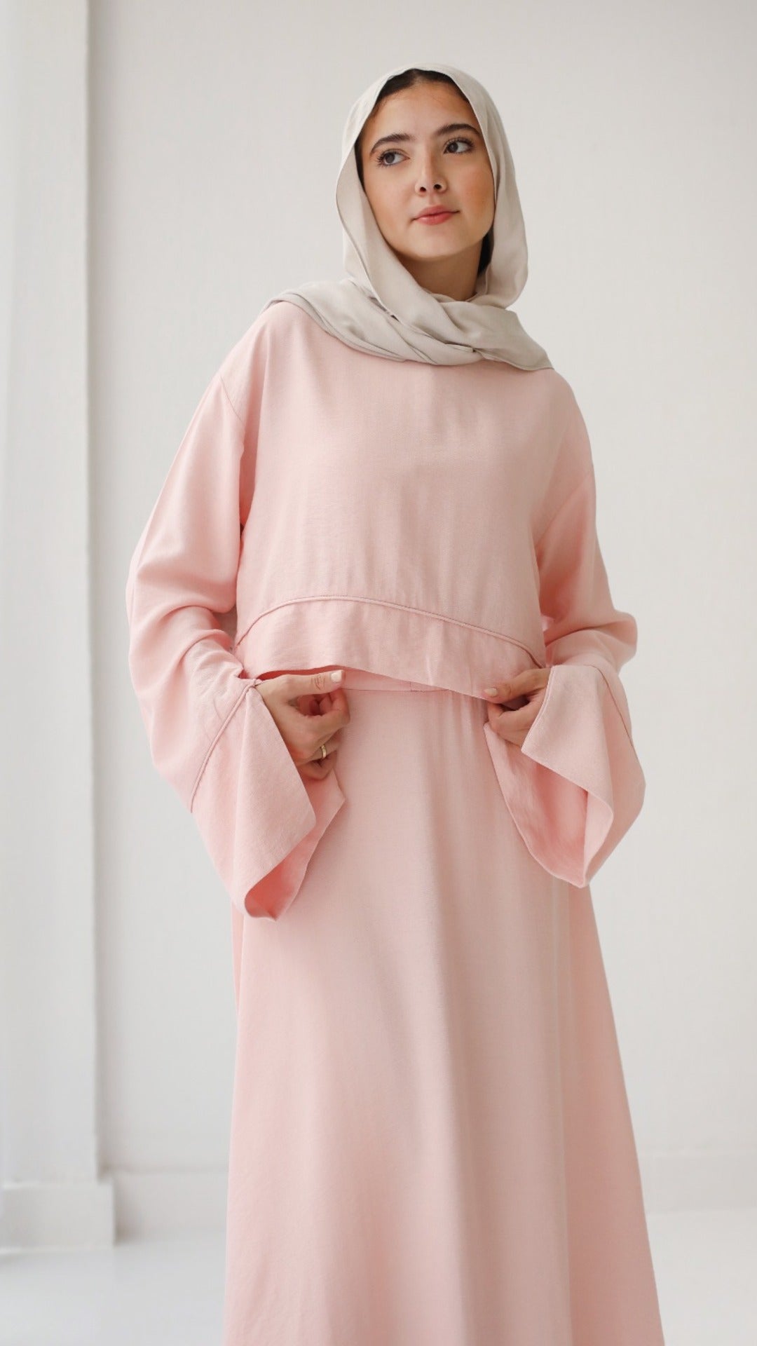 Alma Set in Powder Pink