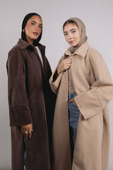 Self Made Coat in Beige