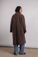 Self Made Coat in Brown