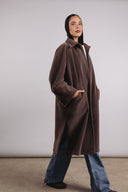 Self Made Coat in Brown