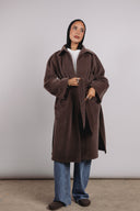 Self Made Coat in Brown