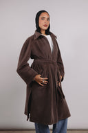 Self Made Coat in Brown