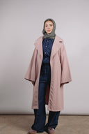 Not So Basic Coat in Pink