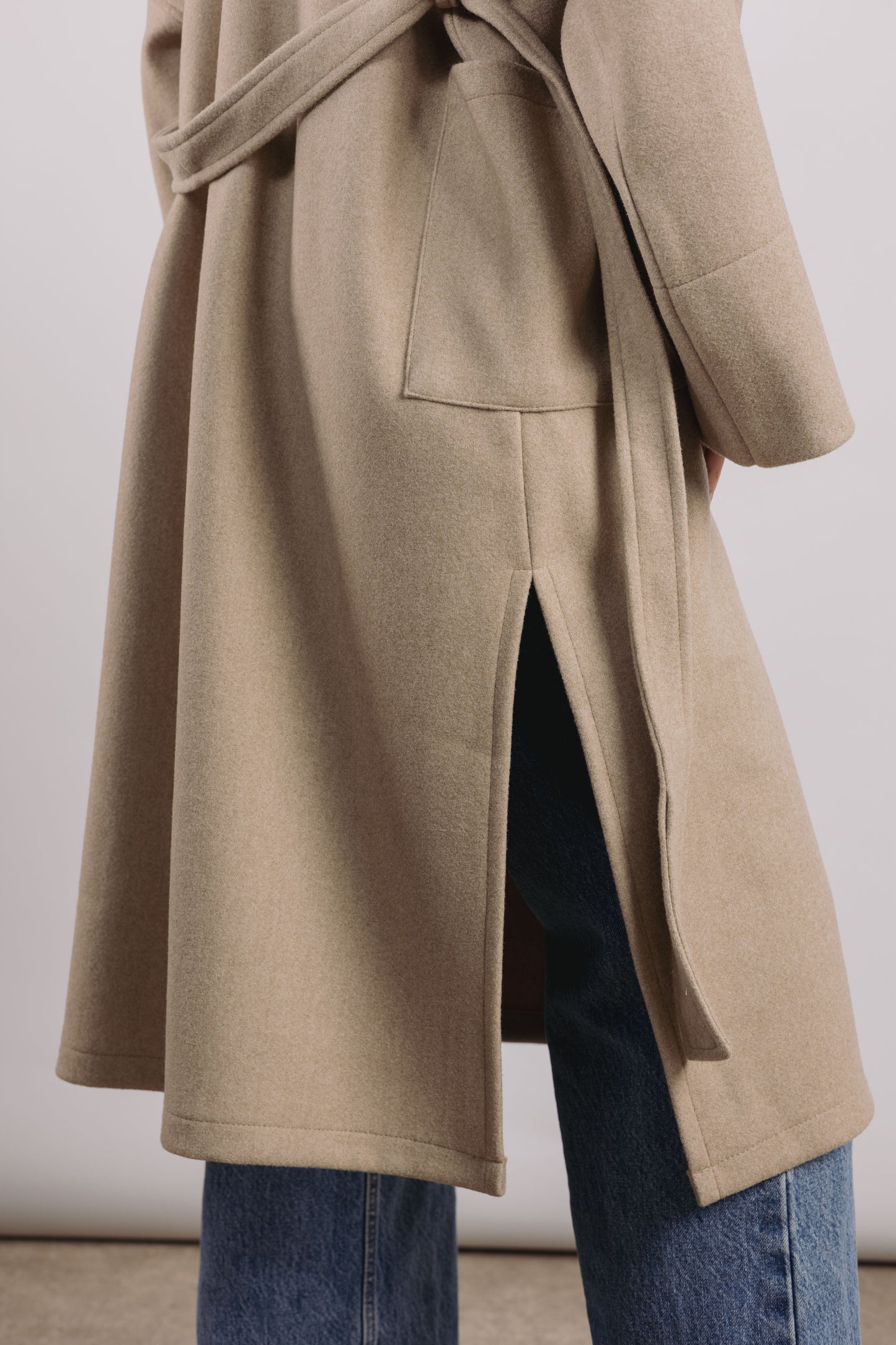 Not So Basic Coat in Beige