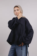 Mimi Top in Navy
