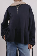 Mimi Top in Navy