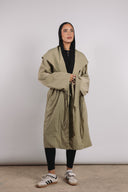 City Rush Coat in Khaki