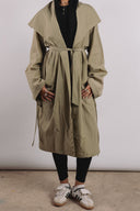 City Rush Coat in Khaki
