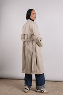Madeline trench coat in beige