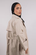 Madeline trench coat in beige